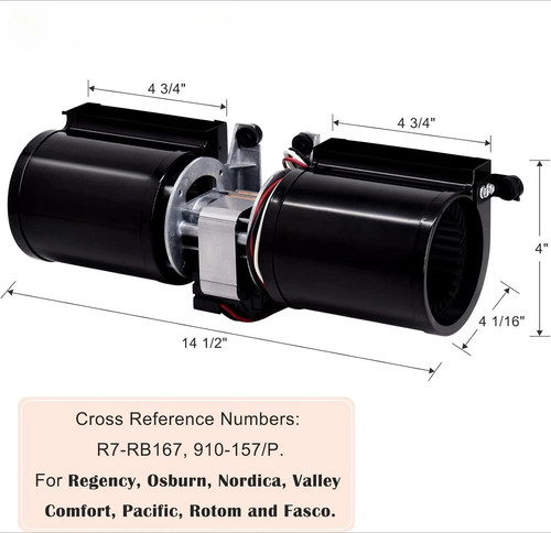 910 157 fireplace blower for - 910-157/p,